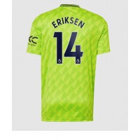 Manchester United Christian Eriksen #14 Tredjetrøje 2022-23 Kortærmet